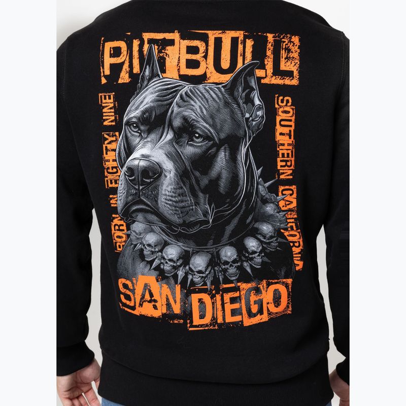 Мъжки суитшърт Pitbull Blacky Hooded black 3