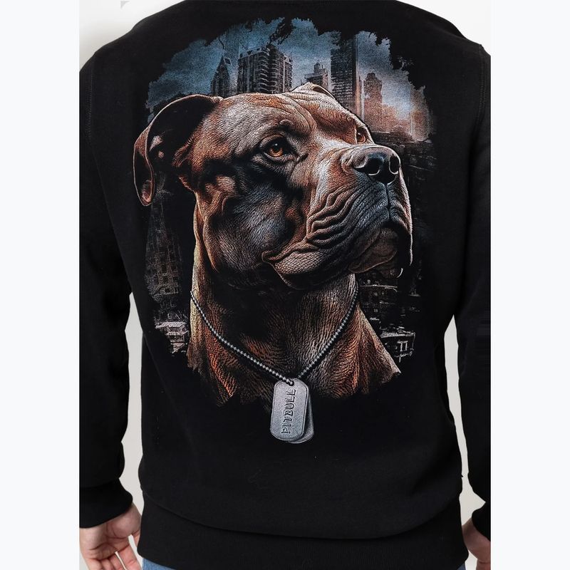 Мъжки суитшърт Pitbull Hero Hooded black 3