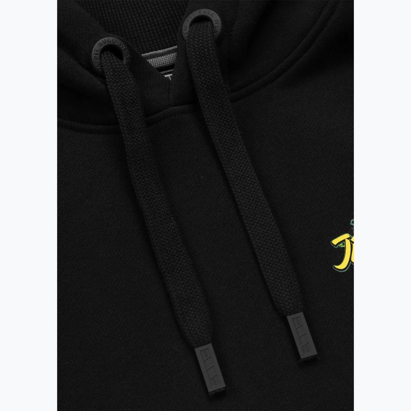 Мъжки суитшърт Pitbull Bjj Fight Dvsn Hooded black 3