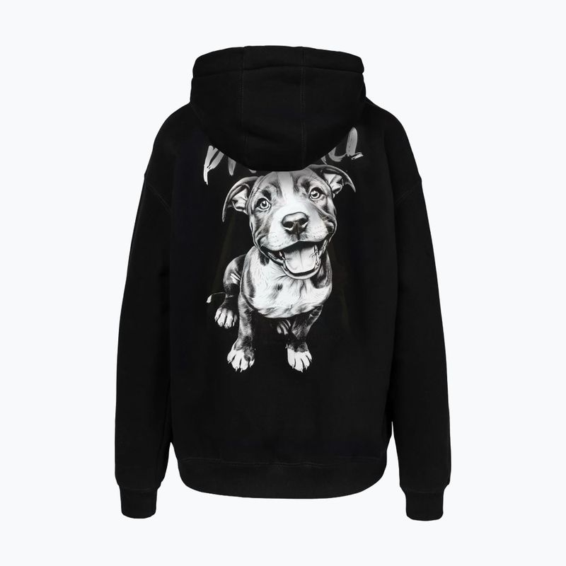 Дамски суитшърт Pitbull Puppy 2 Hooded black 2