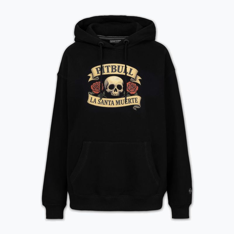 Дамски суитшърт Pitbull La Santa Muerte Hooded black 5