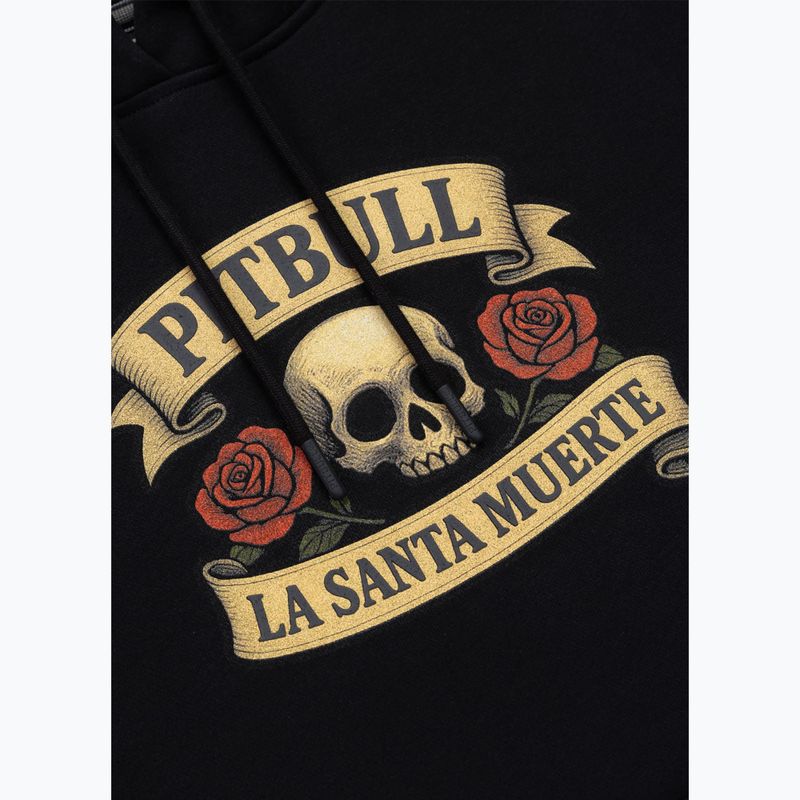 Дамски суитшърт Pitbull La Santa Muerte Hooded black 8
