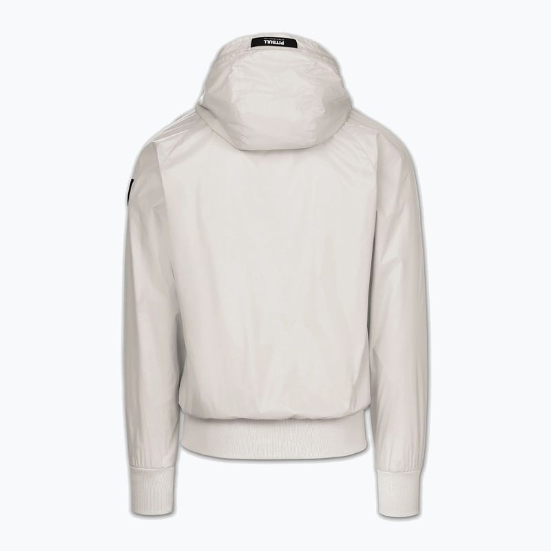 Мъжко яке Pitbull Athletic Logo Nylon Hooded light sand 6