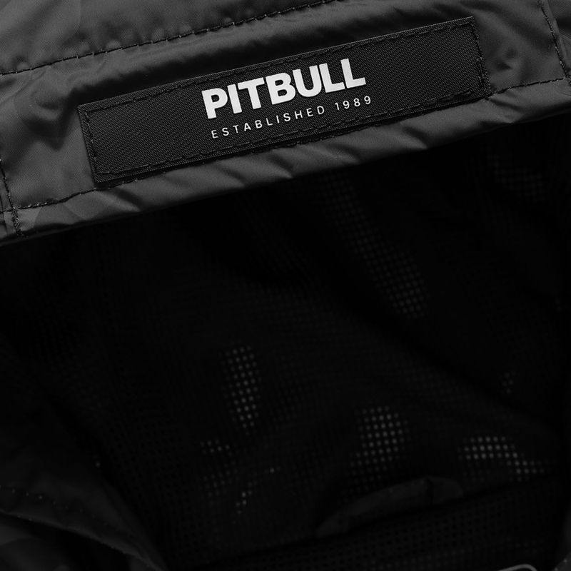Мъжко яке Pitbull Athletic Logo Nylon Hooded black 9