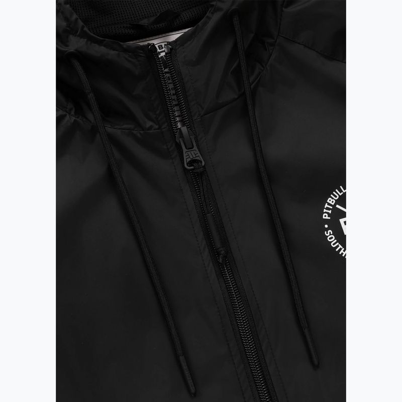 Мъжко яке Pitbull Athletic Tape Nylon Hooded black 5