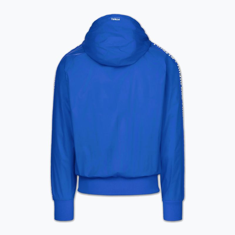 Мъжко яке Pitbull Athletic Tape Nylon Hooded electric blue 6