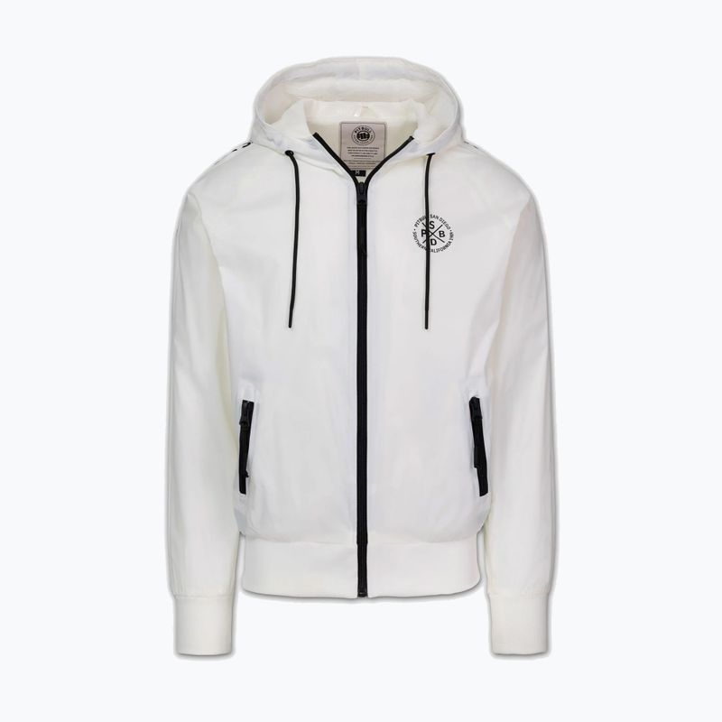 Мъжко яке Pitbull Athletic Tape Nylon Hooded off white 4