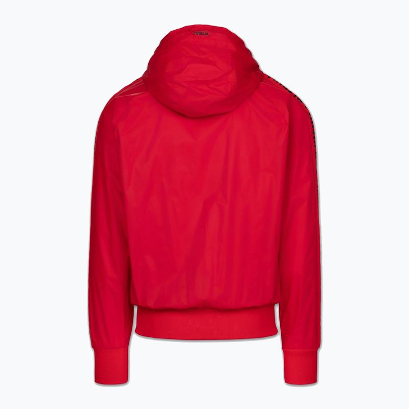 Мъжко яке Pitbull Athletic Tape Nylon Hooded red 7