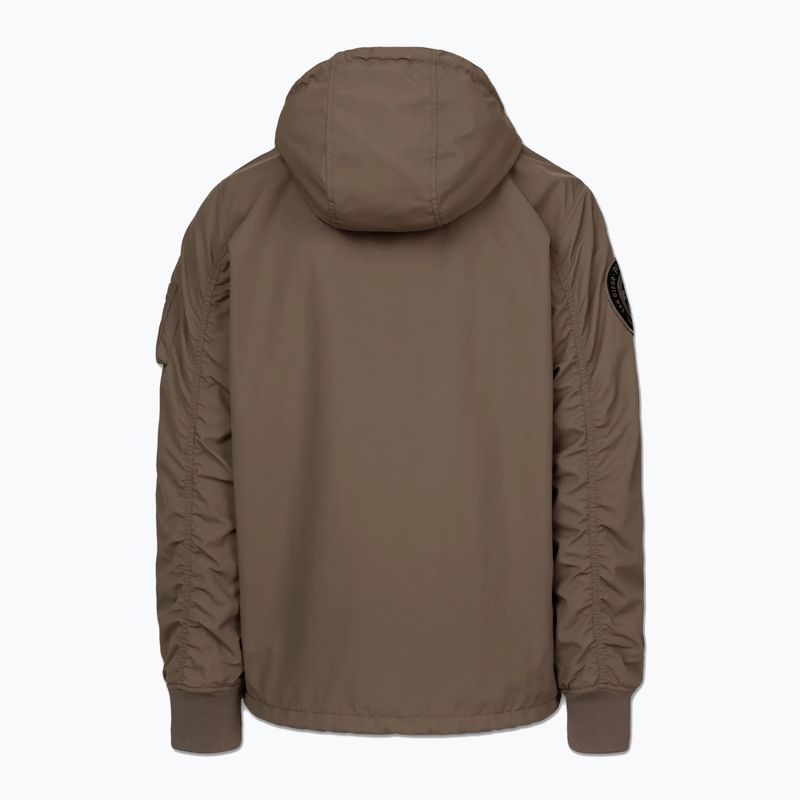 Мъжко яке Pitbull Meandro Kangaroo dark brown 5