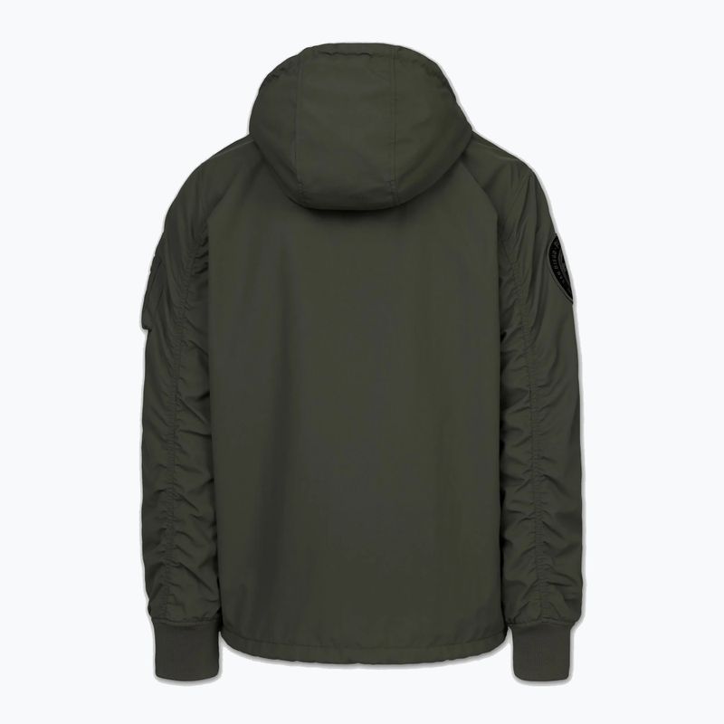 Мъжко яке Pitbull Meandro Kangaroo dark olive 4