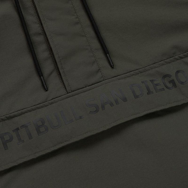 Мъжко яке Pitbull Meandro Kangaroo dark olive 7