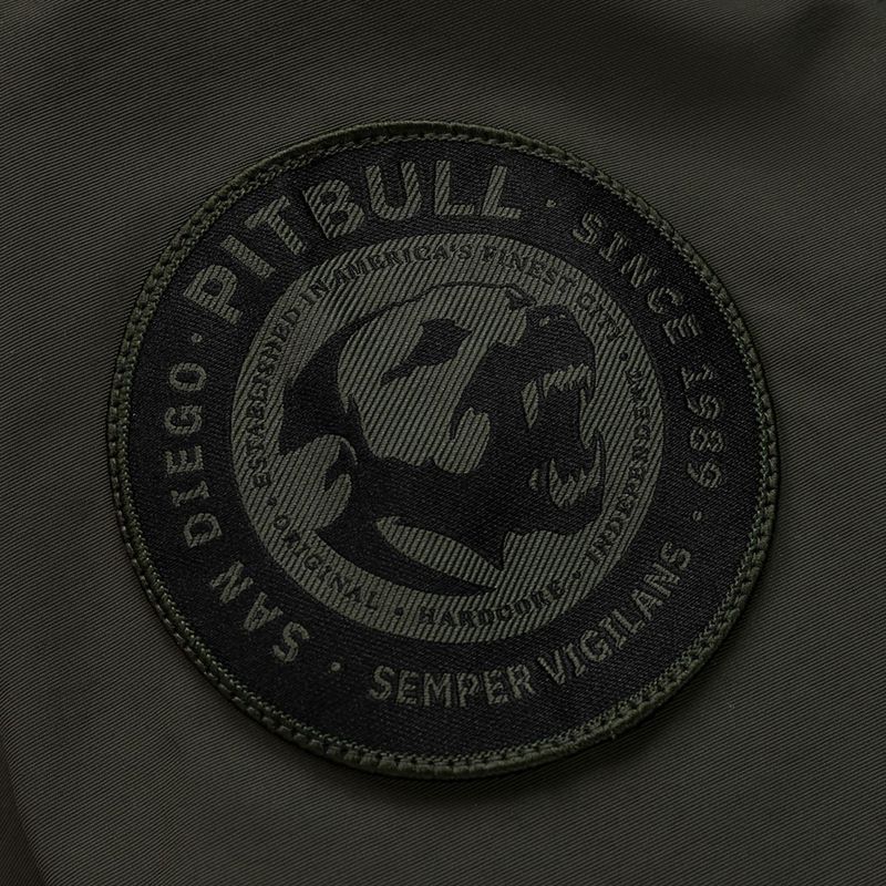 Мъжко яке Pitbull Meandro Kangaroo dark olive 10