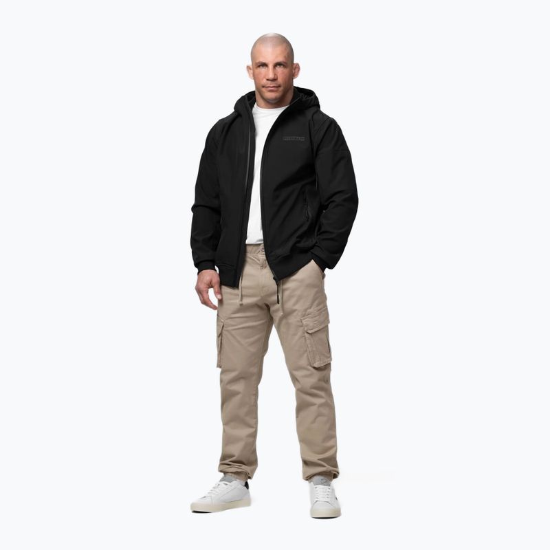 Мъжко яке Pitbull Roscoe Softshell black 2