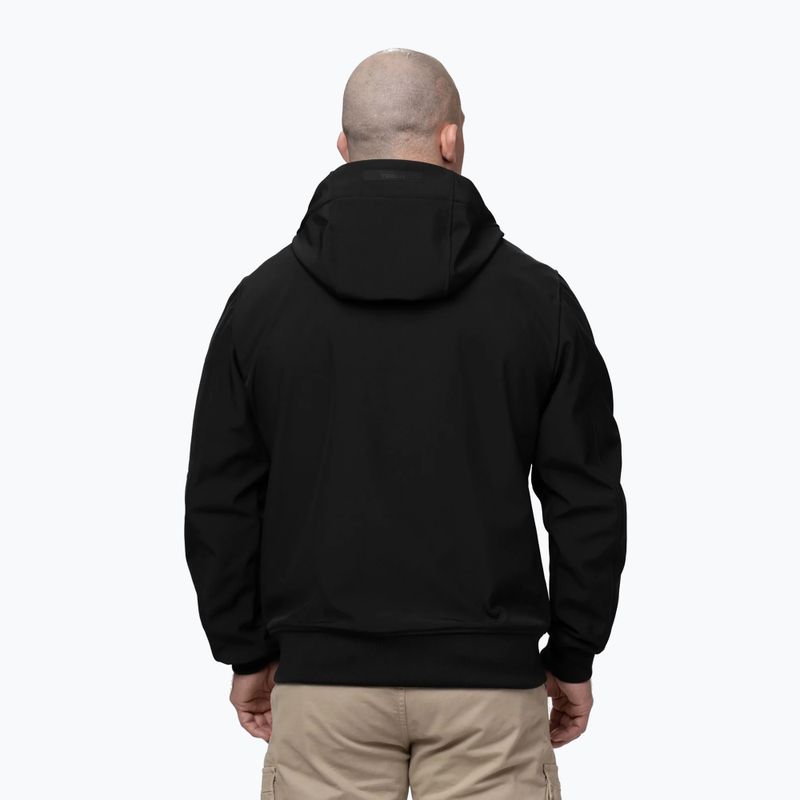 Мъжко яке Pitbull Roscoe Softshell black 3