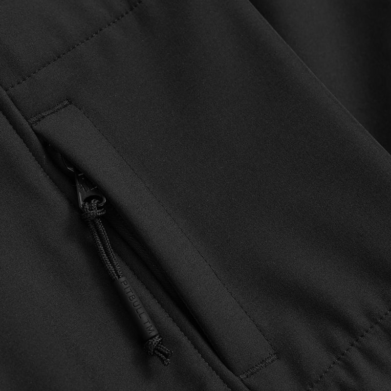 Мъжко яке Pitbull Roscoe Softshell black 10