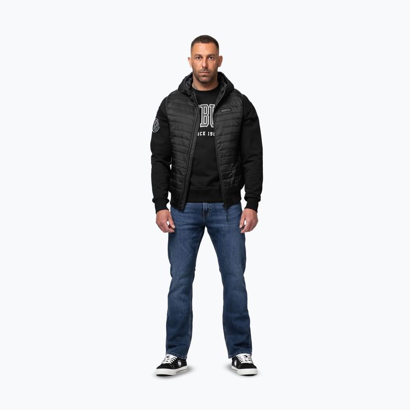 Мъжки елек Pitbull Hofer Hybrid Padded Hooded black 2