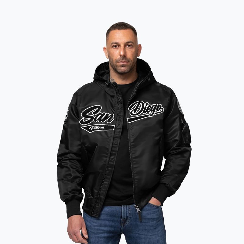 Мъжко яке Pitbull Aero Flight Hooded black 4