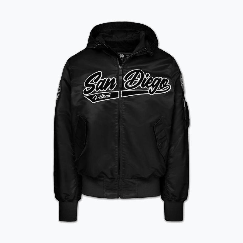 Мъжко яке Pitbull Aero Flight Hooded black 6