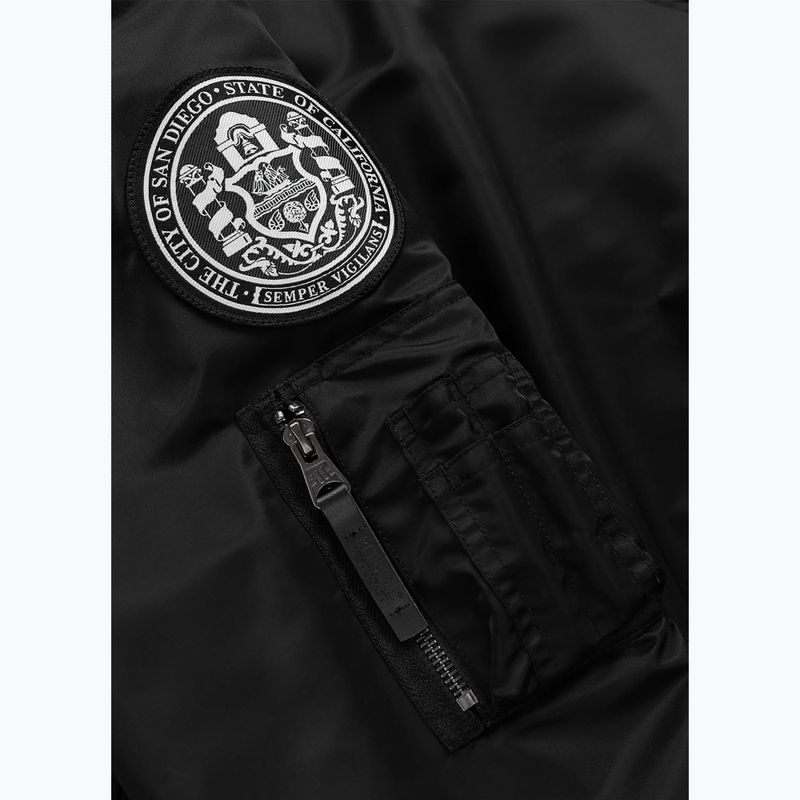 Мъжко яке Pitbull Aero Flight Hooded black 10