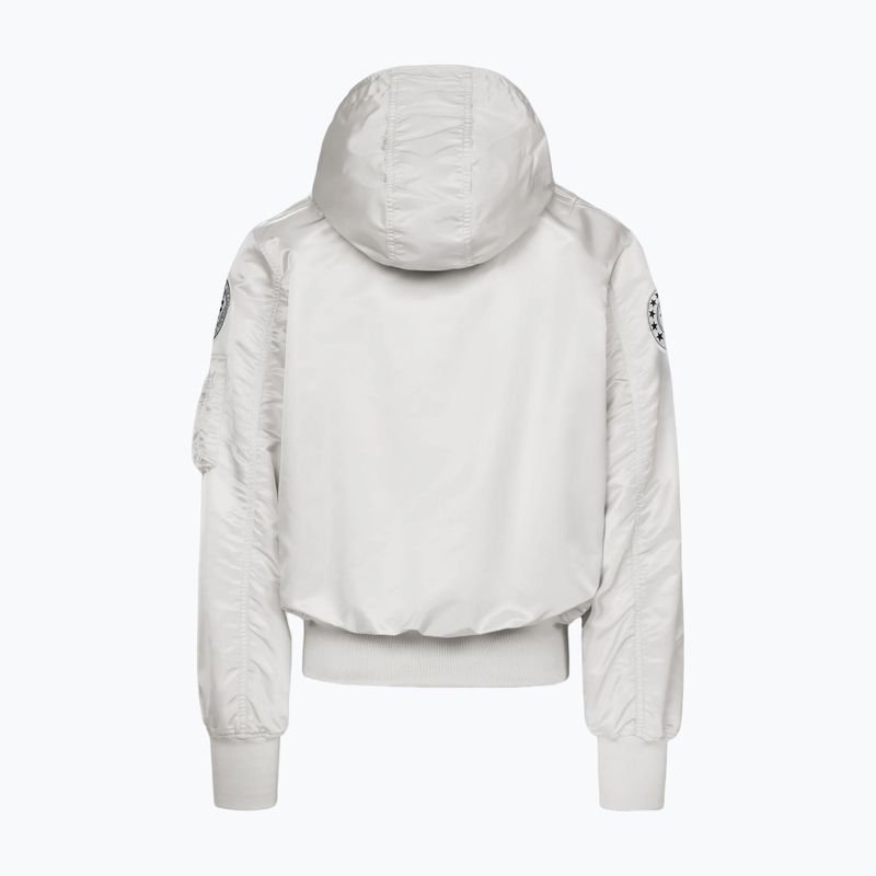Мъжко яке Pitbull Aero Flight Hooded off white 6