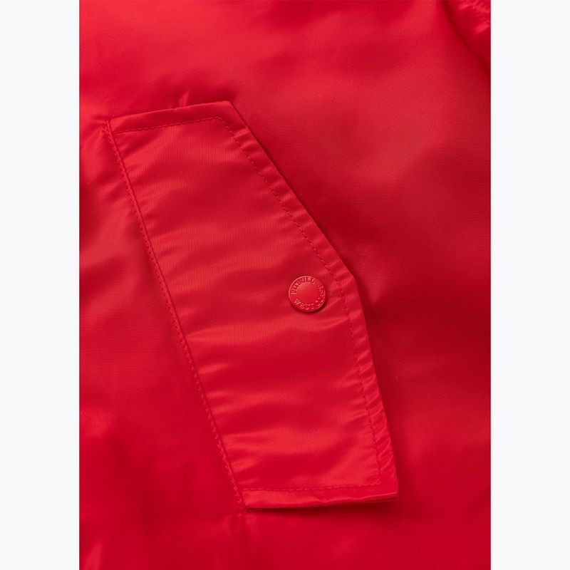 Мъжко яке Pitbull Aero Flight Hooded fluo/red 8