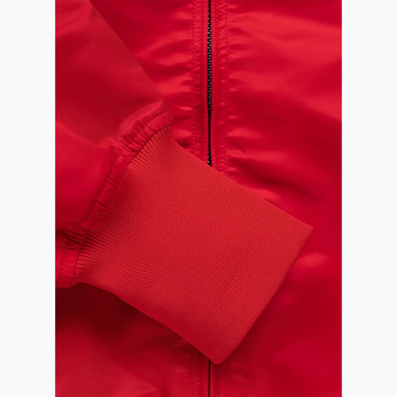 Мъжко яке Pitbull Aero Flight Hooded fluo/red 12