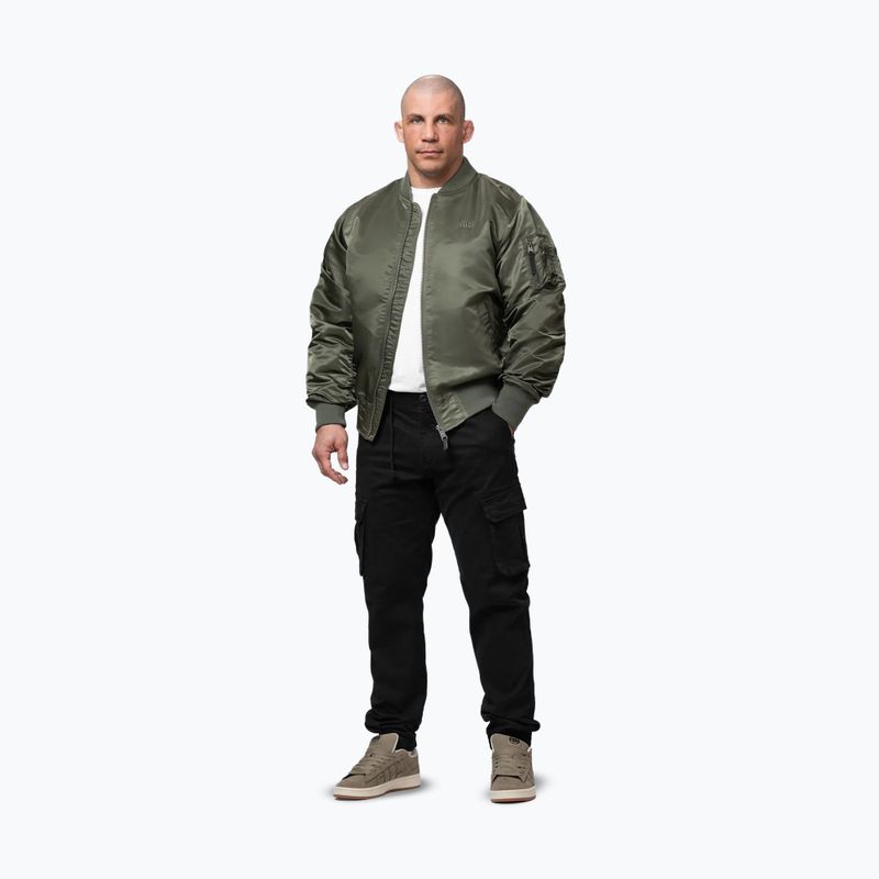 Мъжко яке Pitbull Akron MA1 Flight olive 2