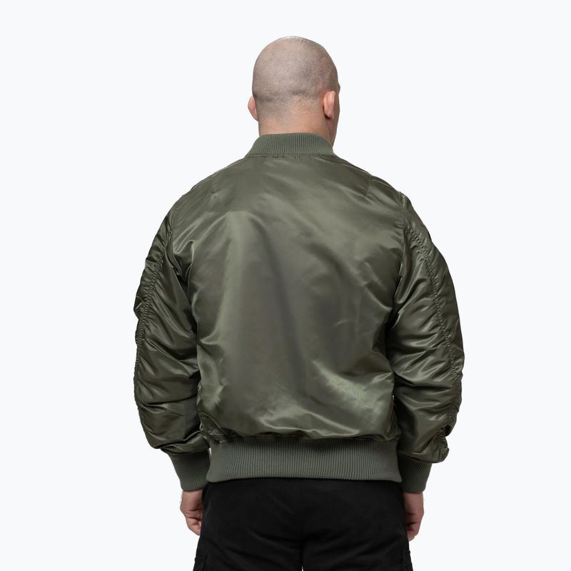 Мъжко яке Pitbull Akron MA1 Flight olive 3