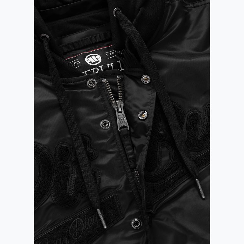 Мъжко яке Pitbull Mason San Diego Baseball Hooded black 7
