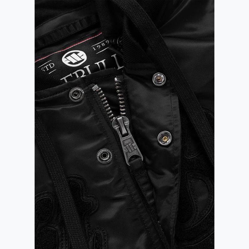 Мъжко яке Pitbull Mason San Diego Baseball Hooded black 8