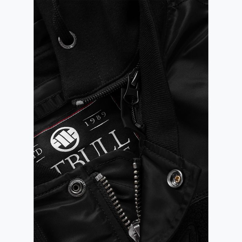 Мъжко яке Pitbull Mason San Diego Baseball Hooded black 9