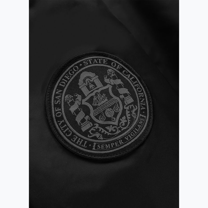 Мъжко яке Pitbull Mason San Diego Baseball Hooded black 10