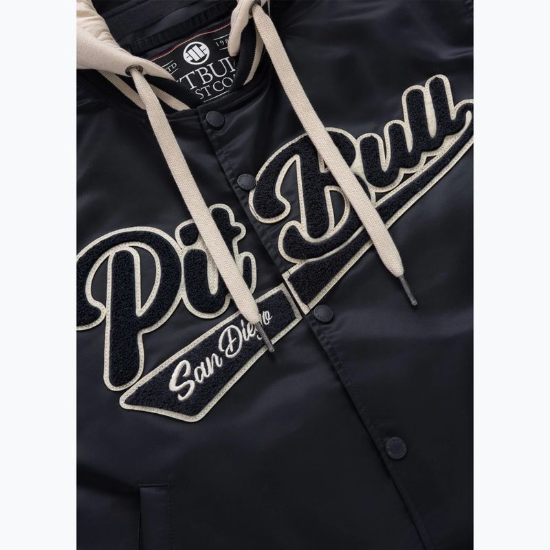 Мъжко яке Pitbull Mason San Diego Baseball Hooded dark navy/beige 13