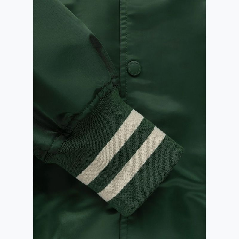 Мъжко яке Pitbull Mason San Diego Baseball Hooded bottle green/beige 10