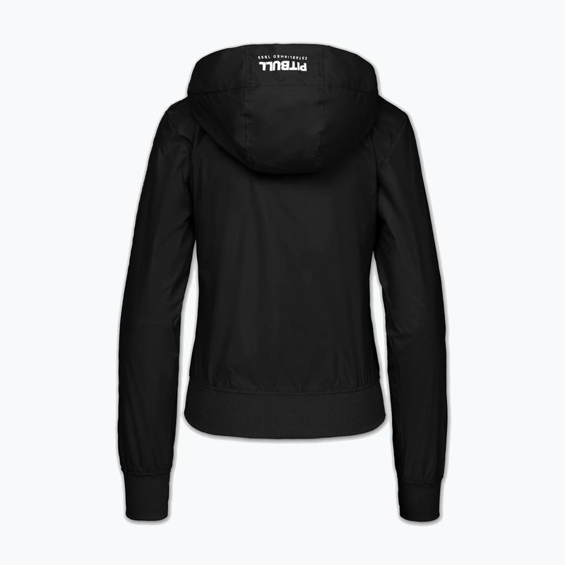 Дамско яке Pitbull Aaricia Stripes Nylon Hooded black 4