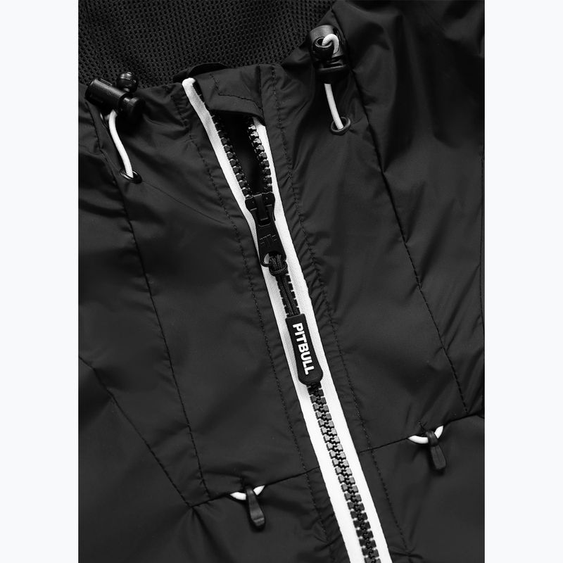 Дамско яке Pitbull Aaricia Stripes Nylon Hooded black 5