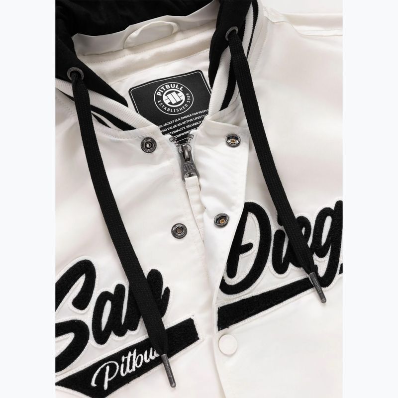 Дамско яке Pitbull Angela San Diego Hooded Varsity off white 7