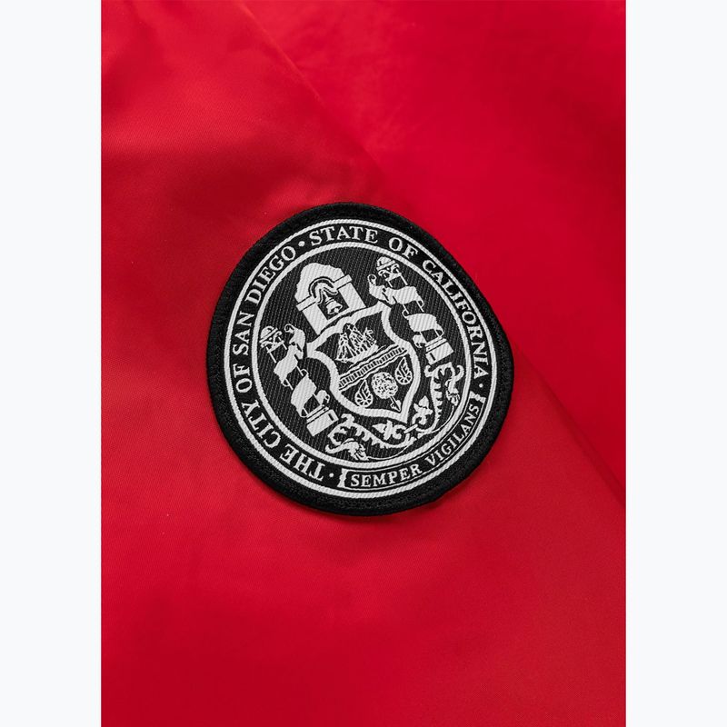 Дамско яке Pitbull Angela San Diego Hooded Varsity fluo/red 11