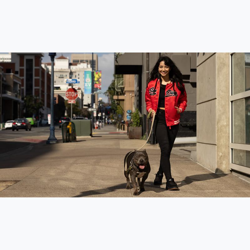 Дамско яке Pitbull Angela San Diego Hooded Varsity fluo/red 17