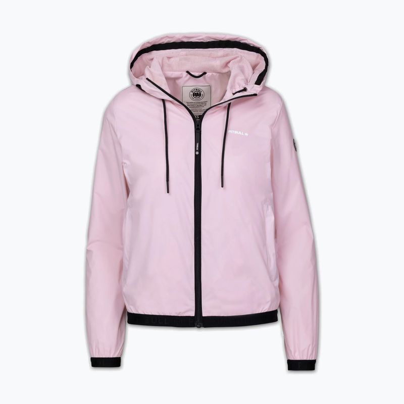Дамско яке Pitbull Adena Hooded powder pink 3