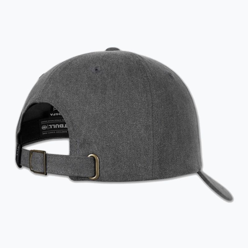 Мъжка шапка с козирка Pitbull Classic "Pitbull San Diego" Low Profile grey 2