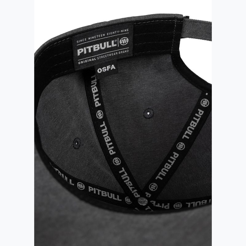Мъжка шапка с козирка Pitbull Classic "Pitbull San Diego" Low Profile grey 7