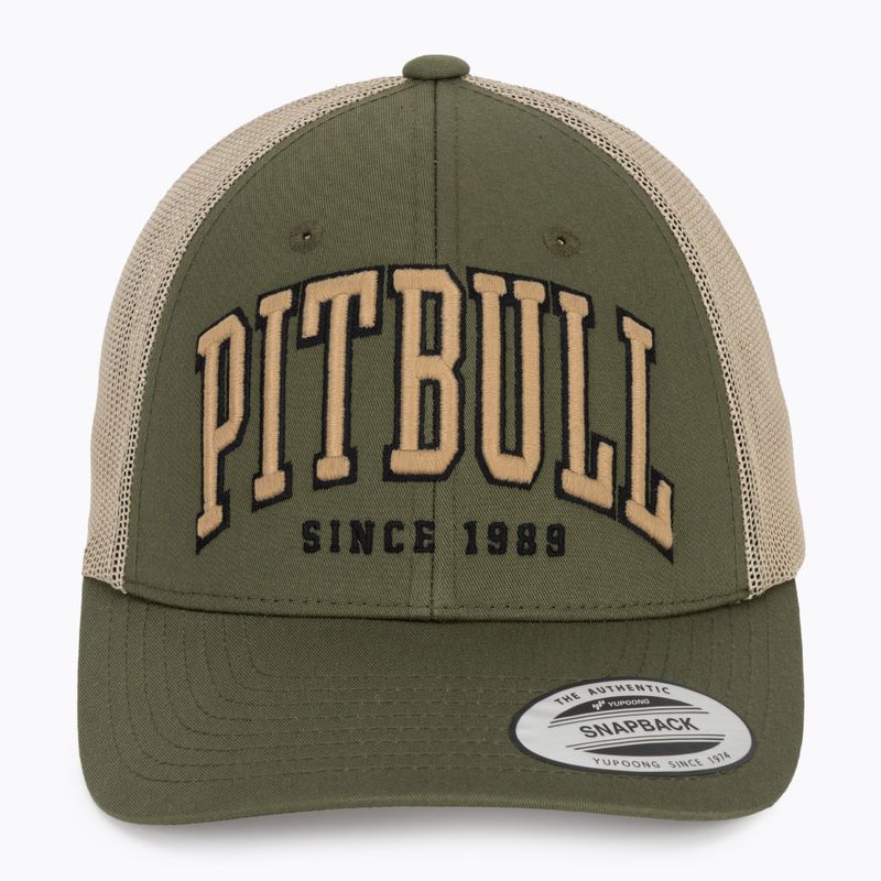 Мъжка шапка с козирка Pitbull Mesh "Pitbull Norton" Trucker Low Profile green 2