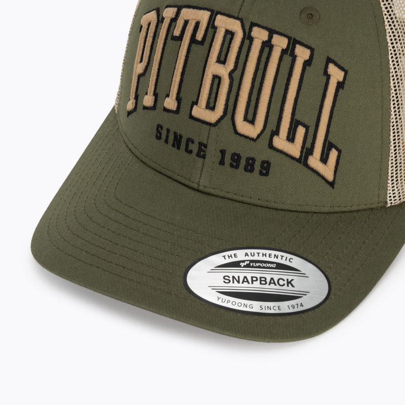Мъжка шапка с козирка Pitbull Mesh "Pitbull Norton" Trucker Low Profile green 3