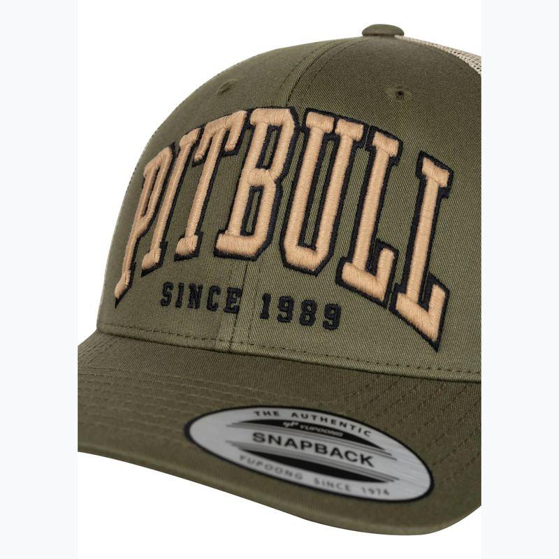 Мъжка шапка с козирка Pitbull Mesh "Pitbull Norton" Trucker Low Profile green 3