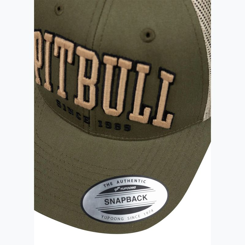 Мъжка шапка с козирка Pitbull Mesh "Pitbull Norton" Trucker Low Profile green 4