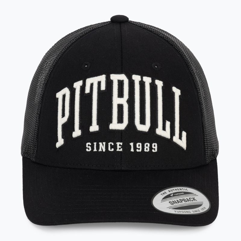 Мъжка шапка с козирка Pitbull Mesh "Pitbull Norton" Trucker Low Profile black/black 2