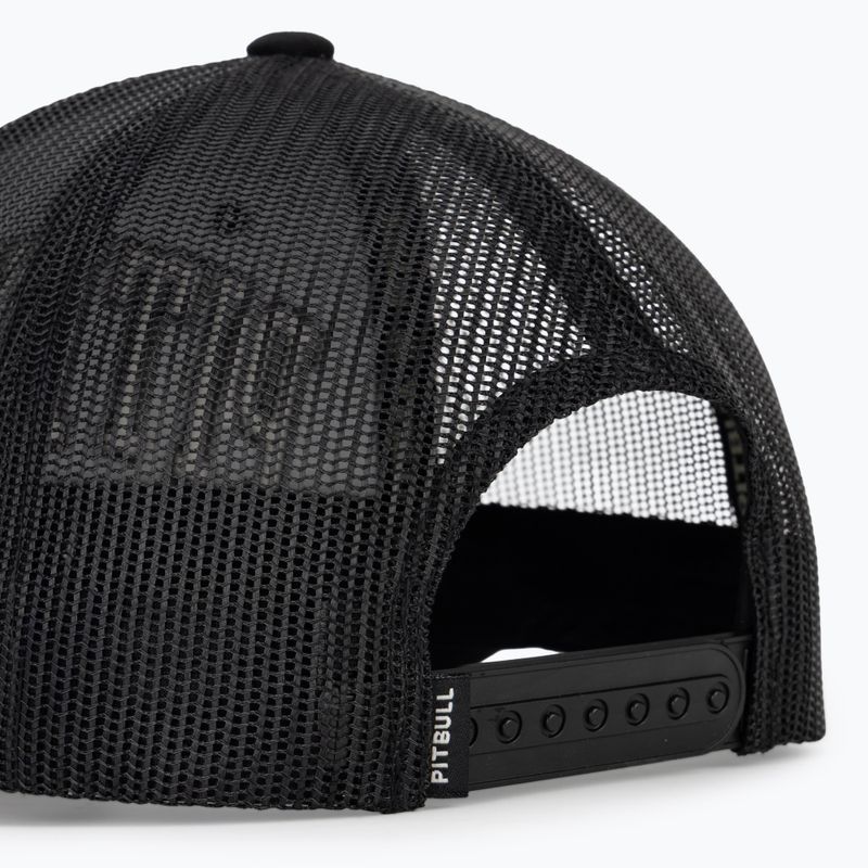 Мъжка шапка с козирка Pitbull Mesh "Pitbull Norton" Trucker Low Profile black/black 4