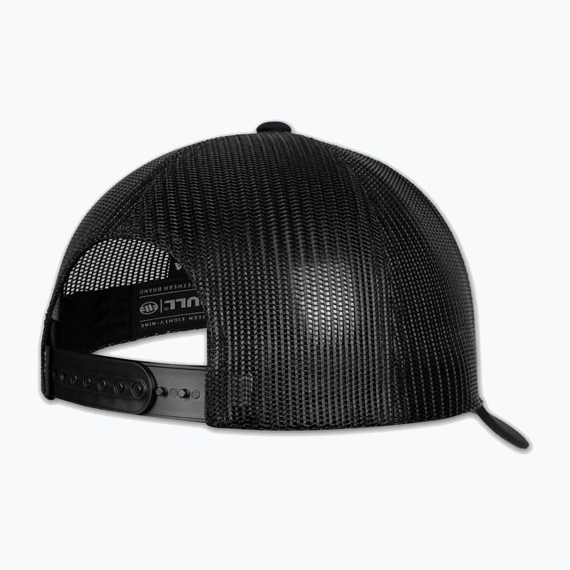 Мъжка шапка с козирка Pitbull Mesh "Pitbull Norton" Trucker Low Profile black/black 2