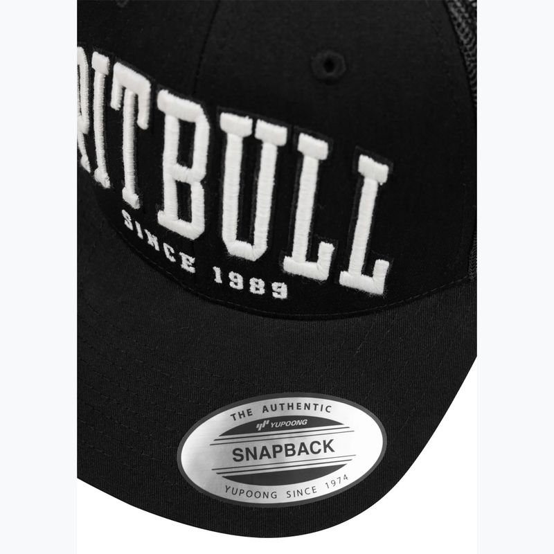 Мъжка шапка с козирка Pitbull Mesh "Pitbull Norton" Trucker Low Profile black/black 4